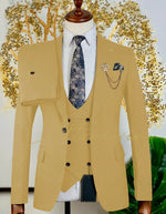 Costume 3 pièces marron vintage - Vignette | StyleVintage™