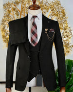 Costume 3 pièces marron vintage - Vignette | StyleVintage™