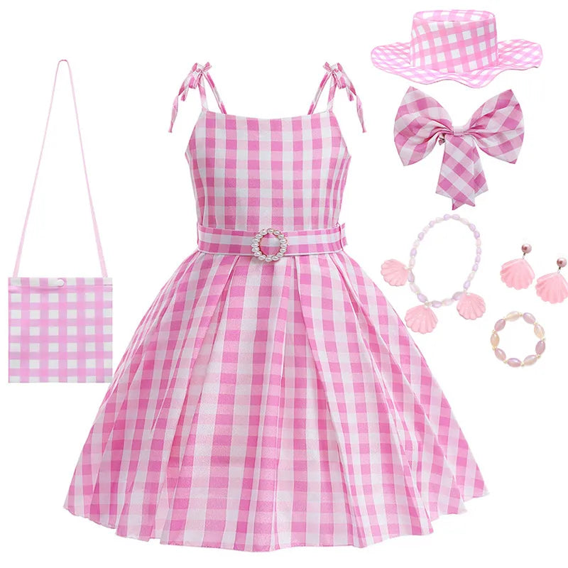 Costume fille Barbie vintage  papillon