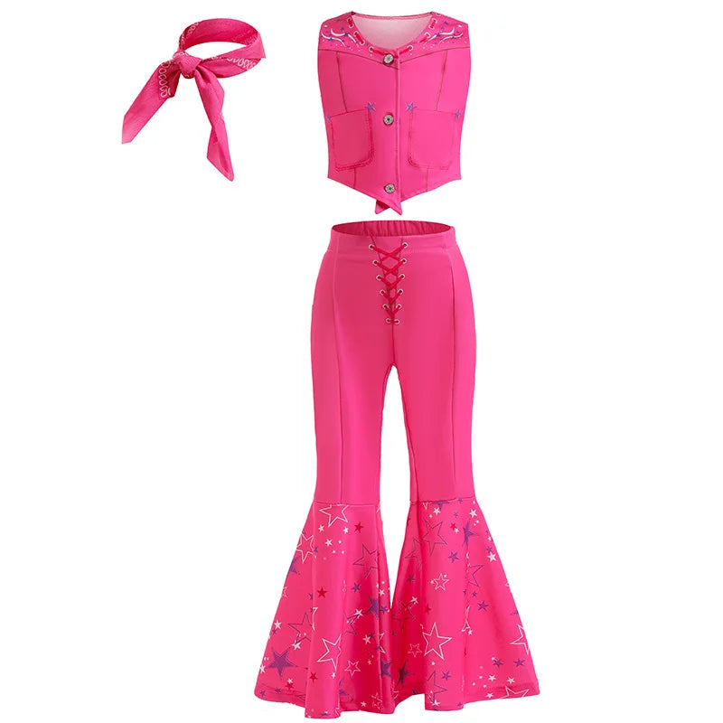 Costume fille Barbie vintage tenue