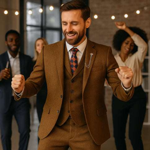 Costume vintage homme danser