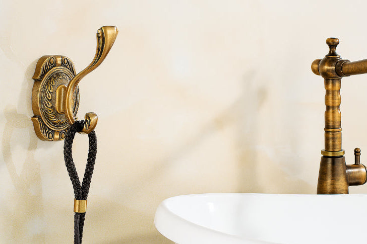 Crochet vintage salle de bain binoir