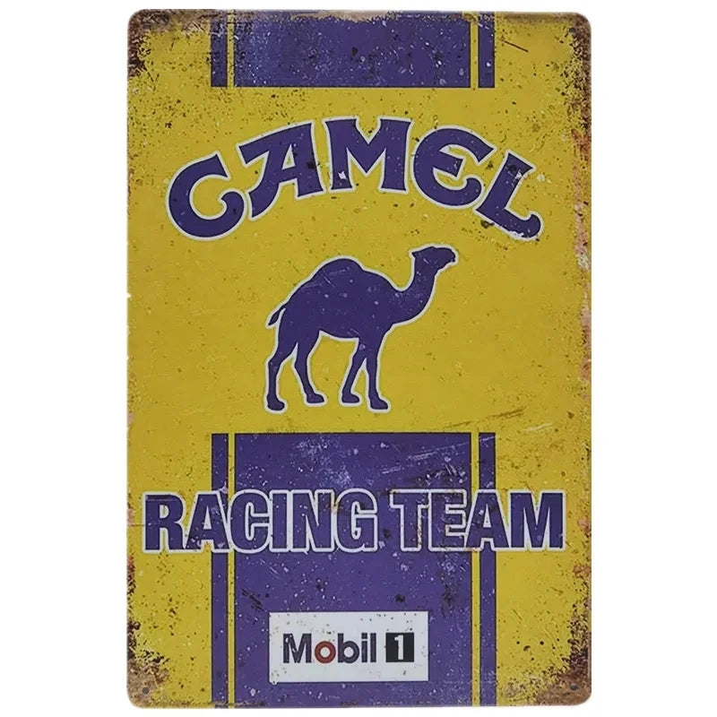 Déco de salon vintage camel