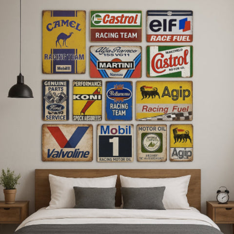 Déco de salon vintage lit