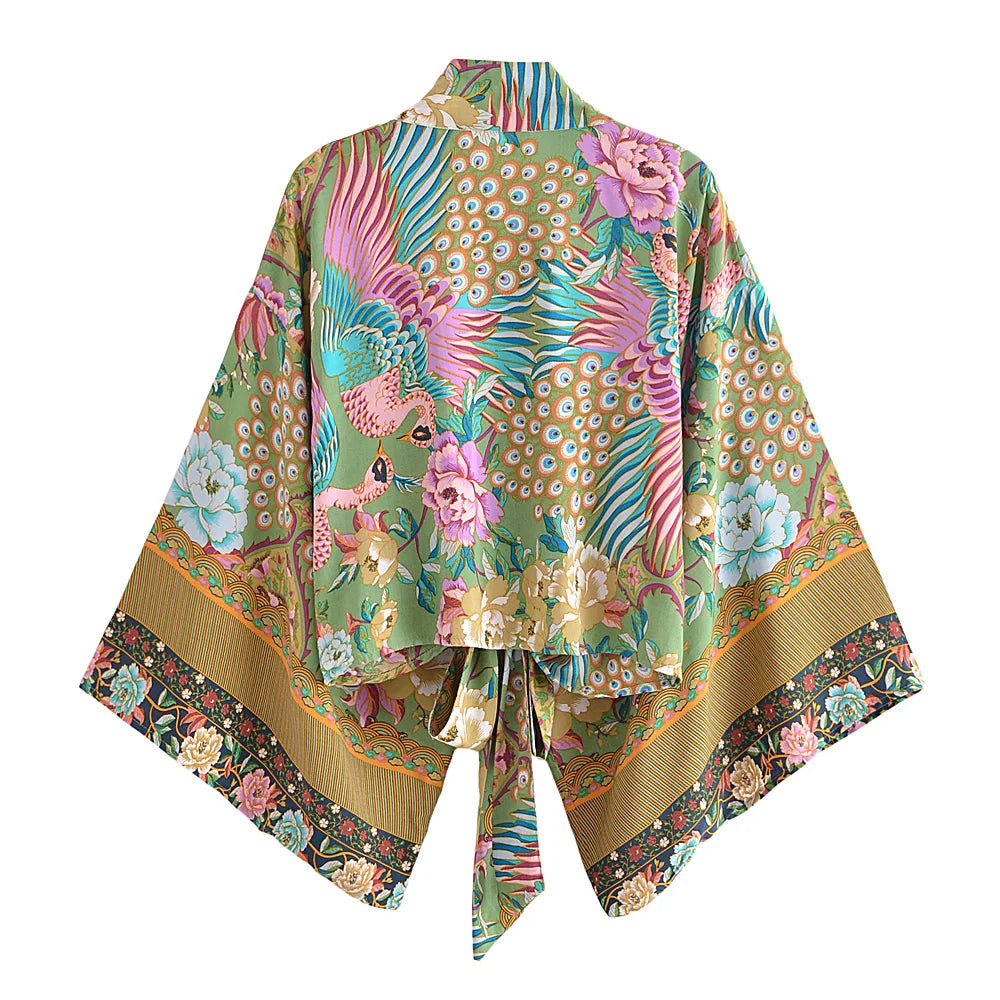 Ensemble kimono vintage dos