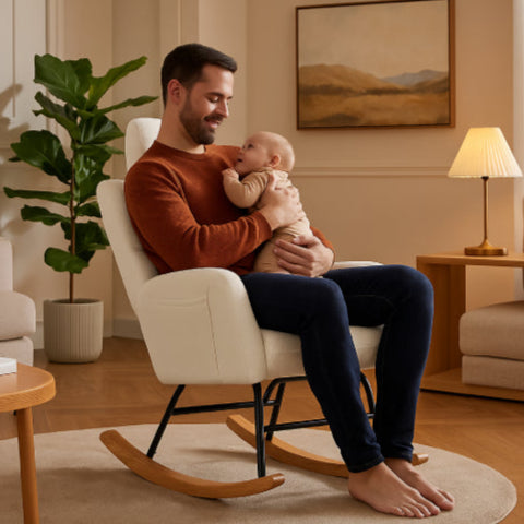 Fauteuil à bascule relax salon