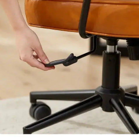 Fauteuil de bureau vintage rotative