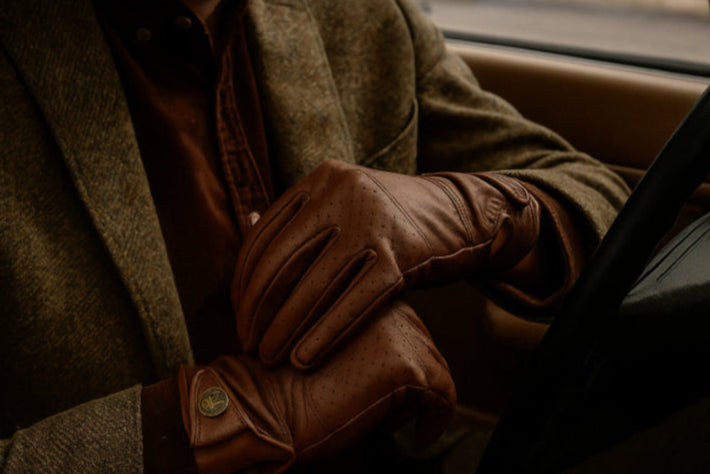 Gants homme vintage  classique