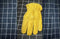 Gants moto vintage jaune