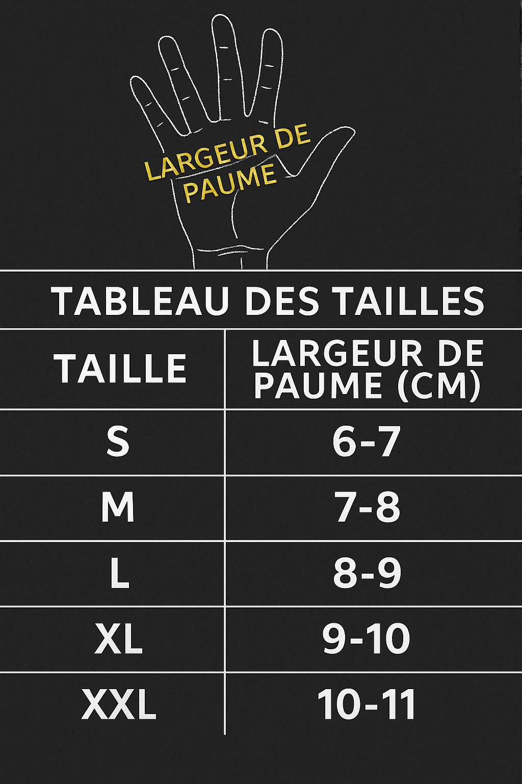 Gants moto vintage été dimension