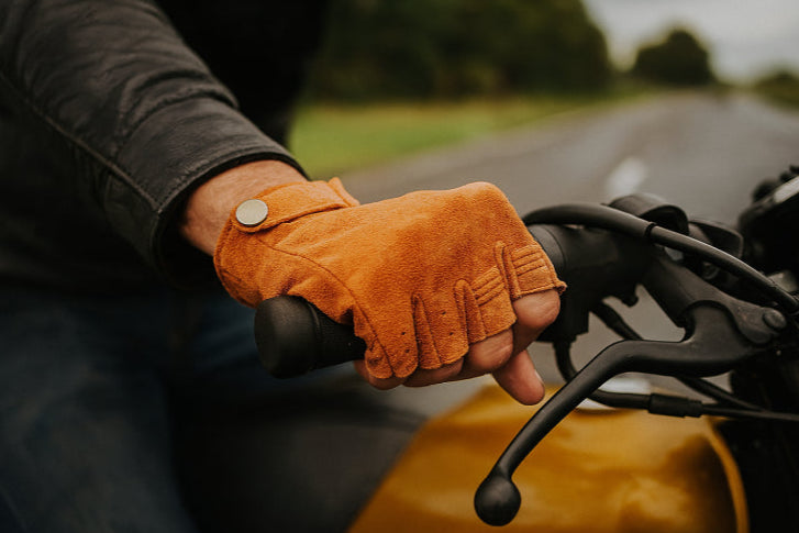 Gants moto vintage été route