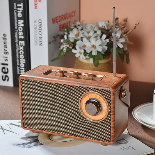 Haut parleur radio vintage