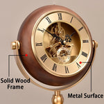 Horloge de bureau antique - Vignette | StyleVintage™