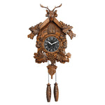 Horloge suspendue tête de cerf vintage - Vignette | StyleVintage™
