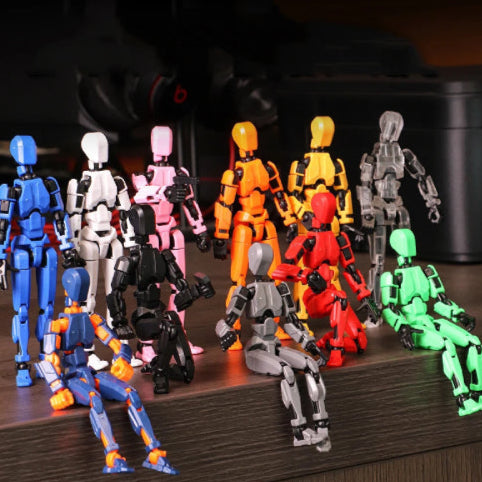 Jouet vintage année 80 vert mauve noir