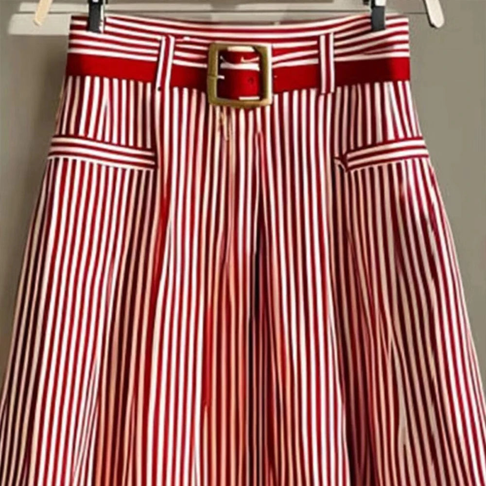 Jupe vintage année 70 ceinture