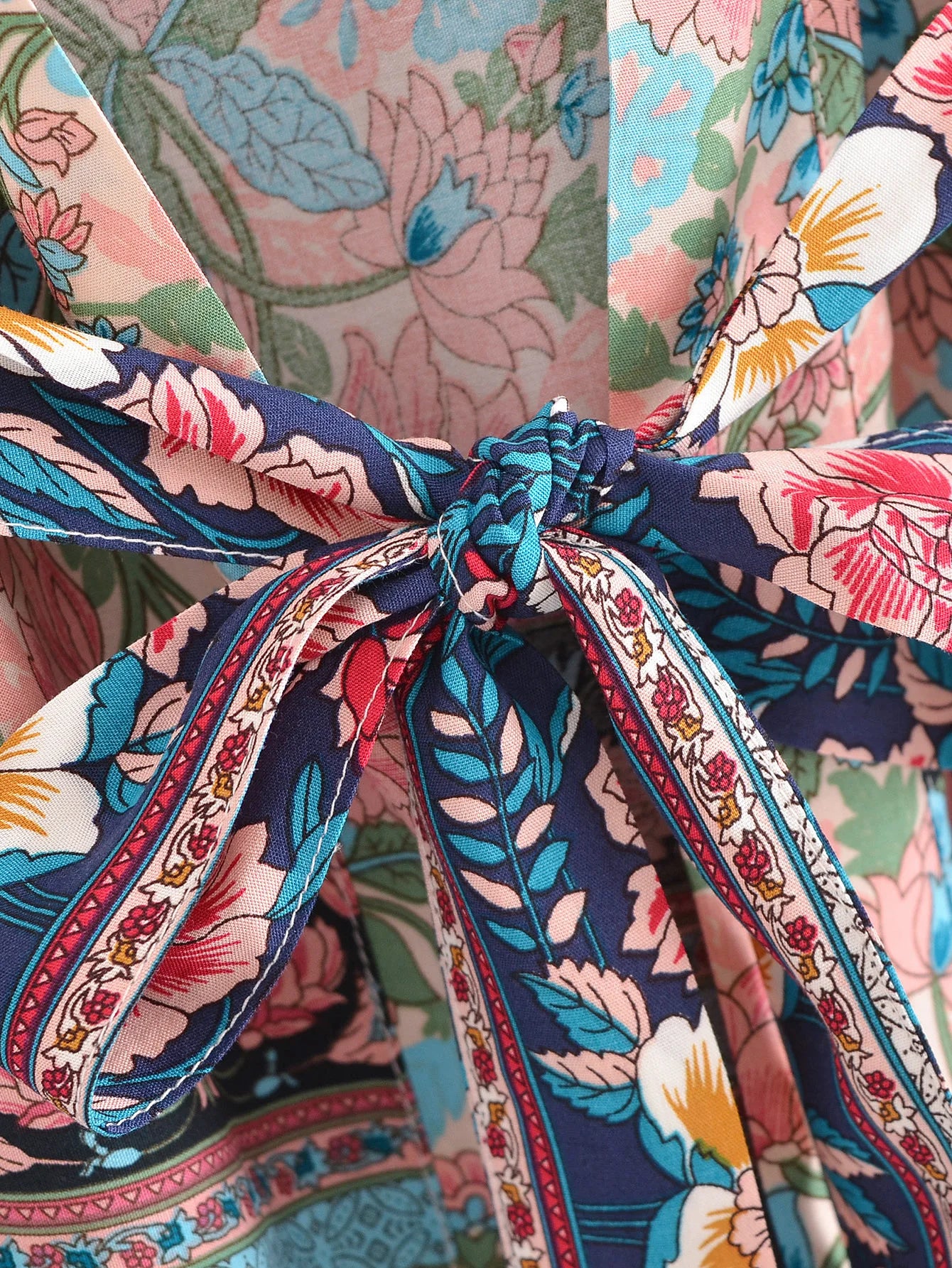 Kimono court vintage ceinture