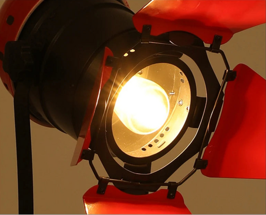 Lampadaire industrielle vintage