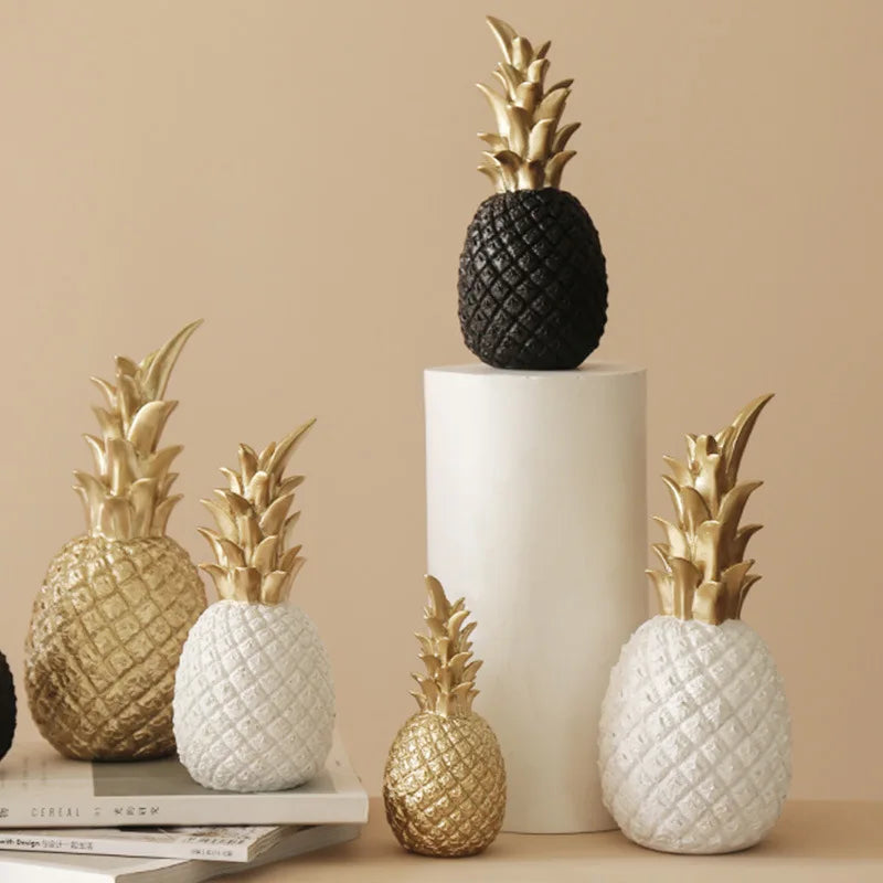 Lampe ananas vintage fond creme