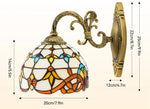 Lampe applique vintage Tiffany style - Vignette | StyleVintage™