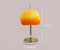 Lampe de table orange vintage taille