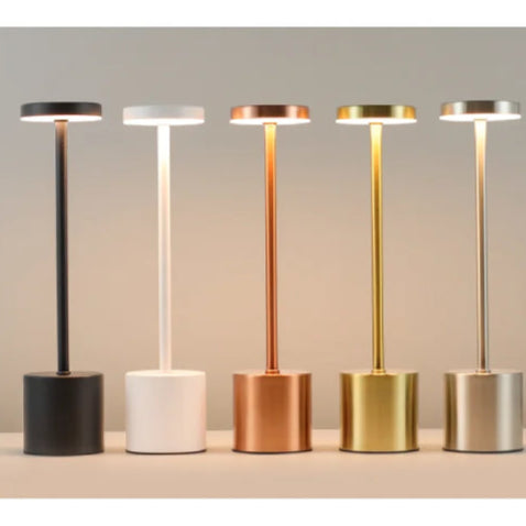 Lampe de table vintage noir blanc