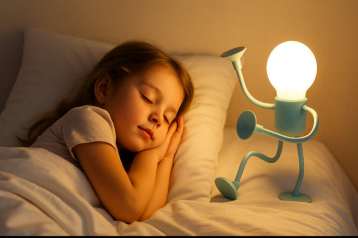 Lampe design vintage fille