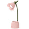 Lampe en fleur vintage rose