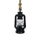 Lampe opaline vintage noir