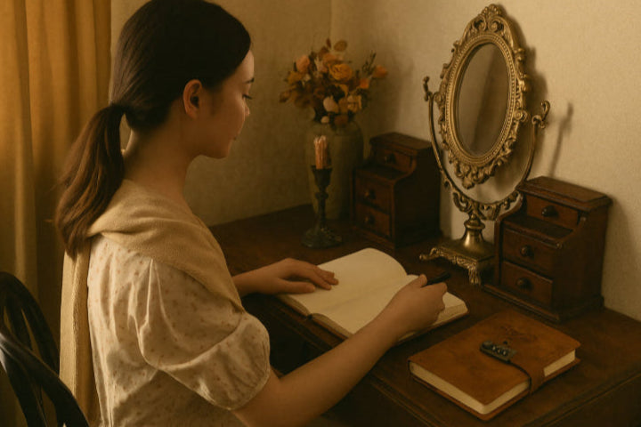 Livre de luxe vintage notes