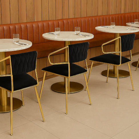 Lot de 2 chaises de salle à manger rétro  restaurant