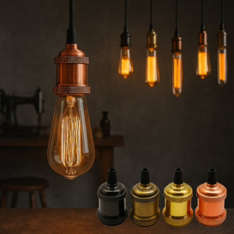 Luminaire industriel vintage 4 modèle