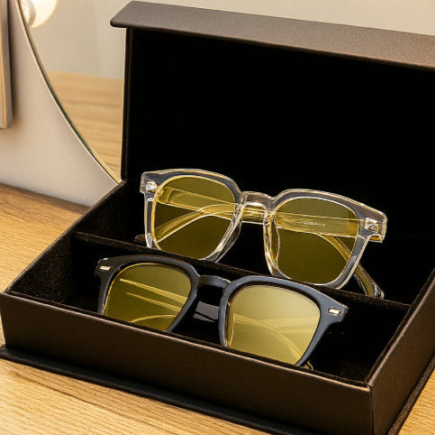 Lunette de soleil vintage boite