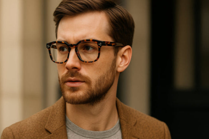 Lunette de vue homme vintage classique