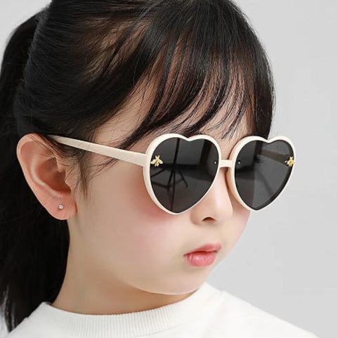 Lunettes en coeur vintage enfant fille