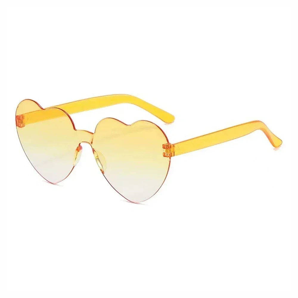 Lunettes love vintage jaune