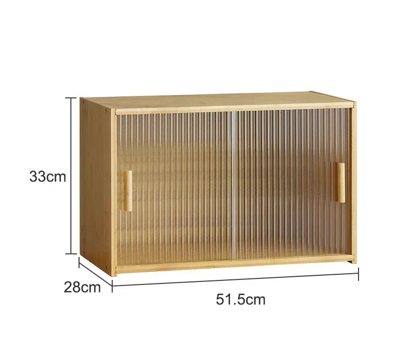 Meuble cuisine vintage fermé bois