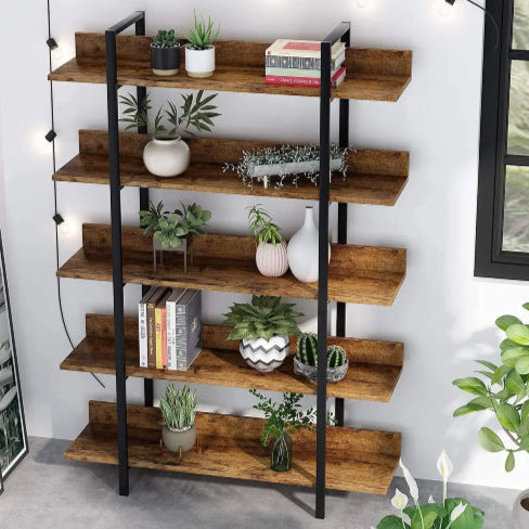 Meuble industriel vintage métallique plante