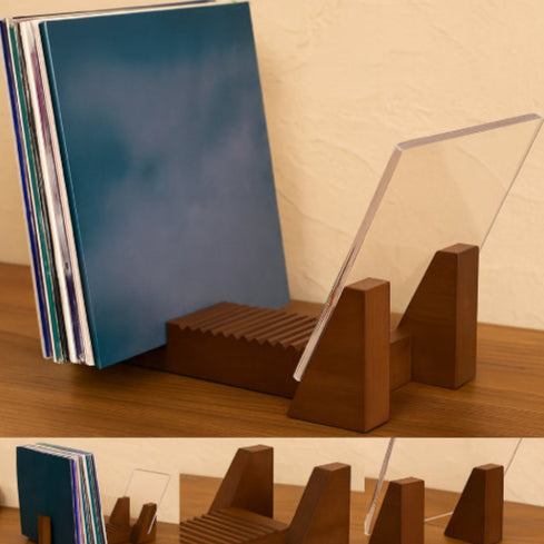 Meuble range vinyle vintage étagère