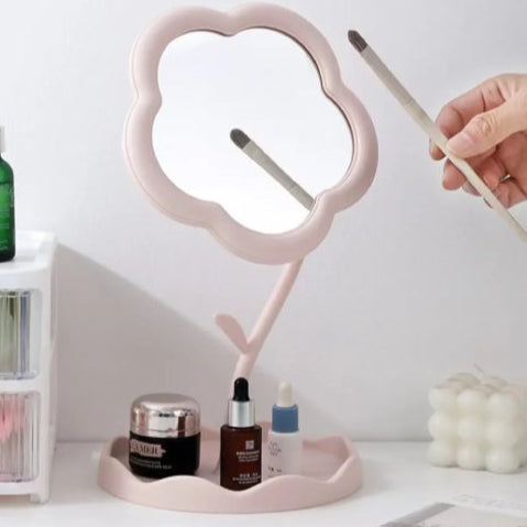 Miroir art déco vintage pinceau