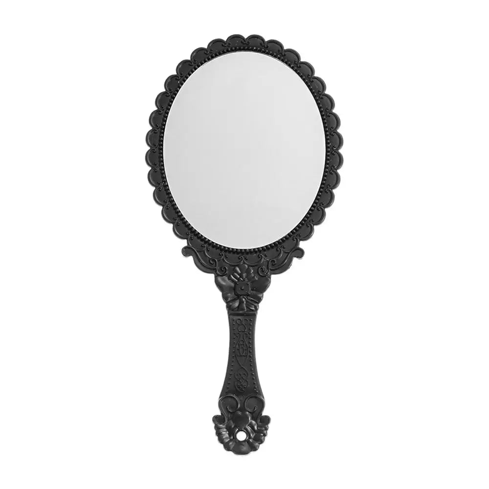 Miroir barbier vintage noir