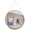 Miroir salle de bain vintage fond blanc
