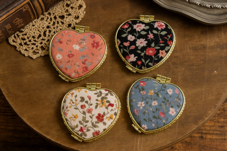 Miroir vintage année 50 coeur