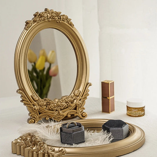 Miroir vintage doré