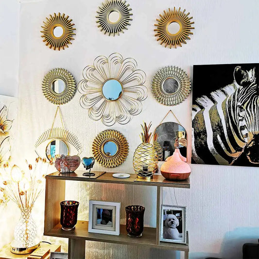 Miroir vintage soleil