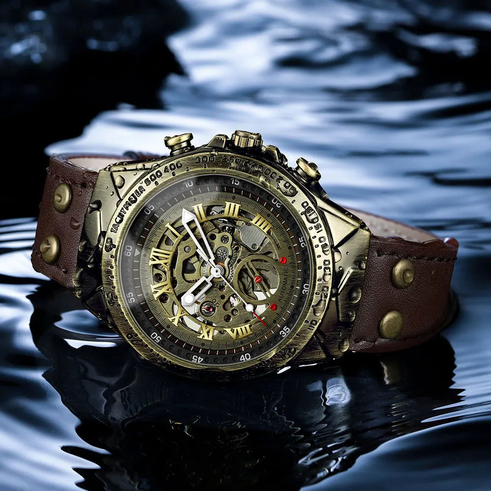 Montre automatique vintage fond