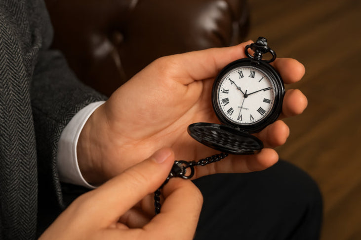 Montre homme vintage mains