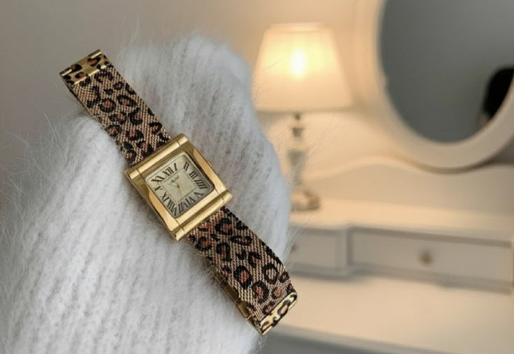 Montre vintage femme haut de gamme miroir