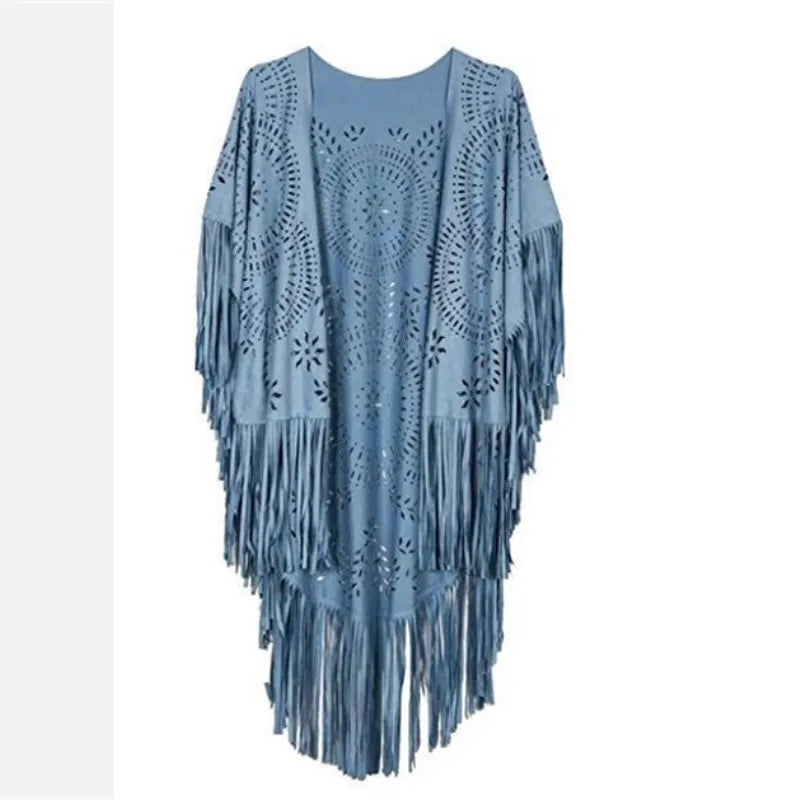 Pancho vintage bleu
