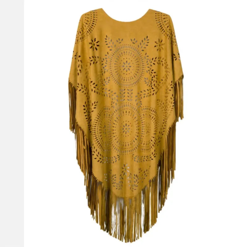 Pancho vintage jaune